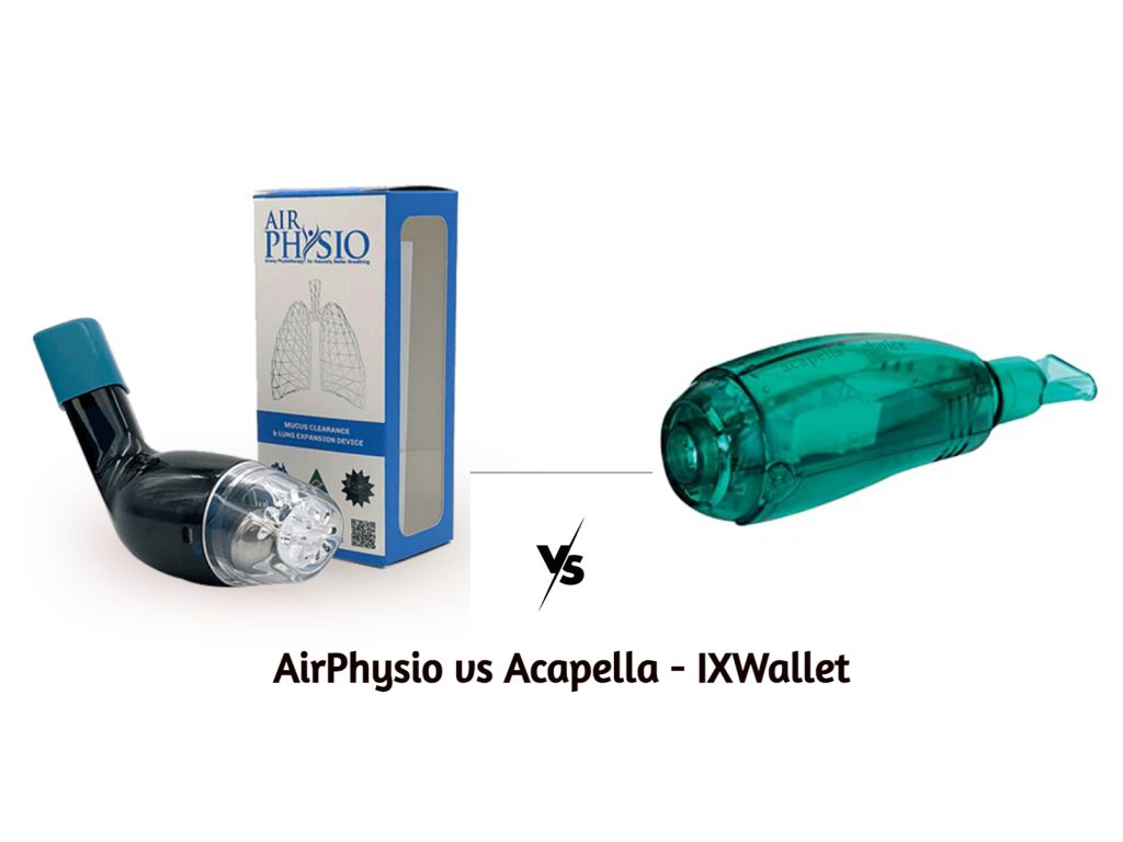 Airphysio vs acapella Prapatsorn Medical เครื่องมือกายภาพบำบัด และตรวจปอด