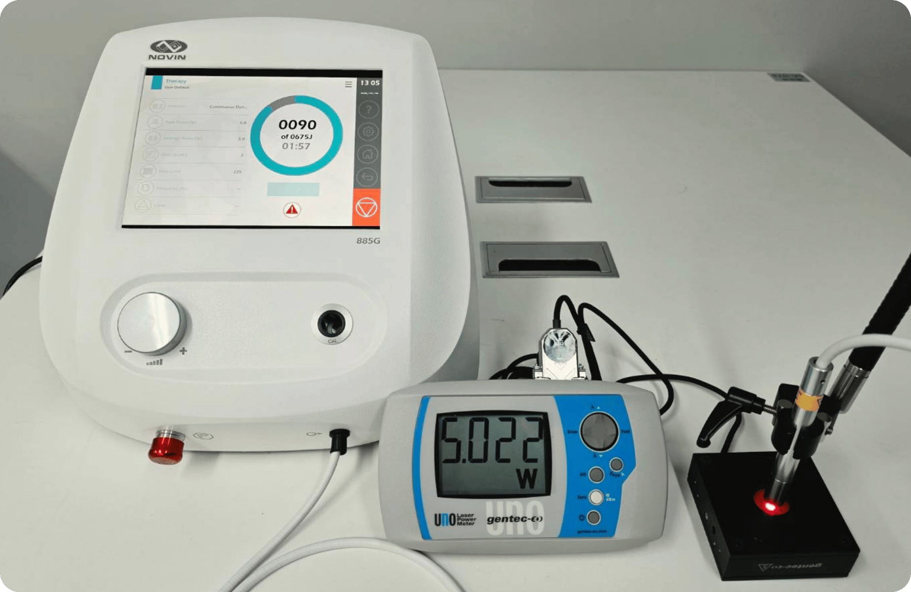 laser calibration